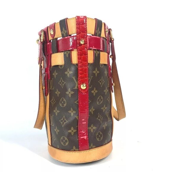 LOUIS VUITTON Monogram Ruby Neo bucket Shoulder Bag Bucket Tote Bag - Picture 4 of 16